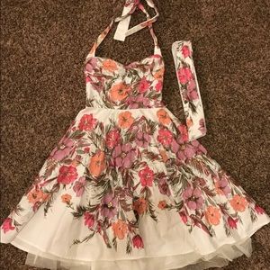 Guess Flower Sequin Dress